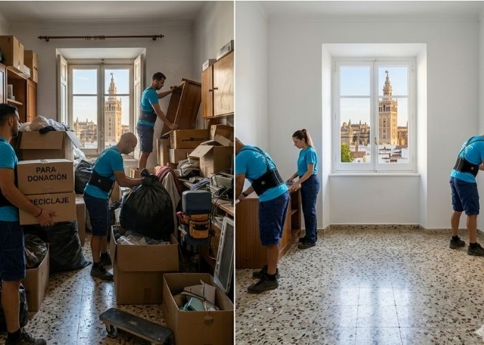 Vaciado de pisos en Sevilla